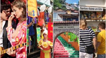 Agenda cultural em Santos tem cinema, literatura e muita folia