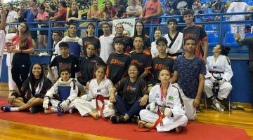Taekwondo de Santos brilha na primeira etapa do Paulista