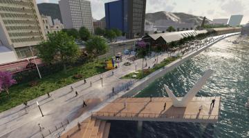 Santos obtém área portuária para implantar espaço de lazer no Centro Histórico