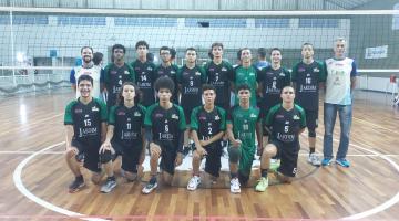 Vôlei masculino de Santos vence mais uma nos Jogos Regionais da Juventude