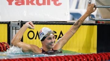 Nadadora de Santos fatura duas medalhas e supera índice olímpico nos Estados Unidos