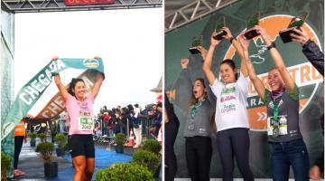 Corredora de Santos vence maratona em Santa Catarina e garante três ouros em uma semana