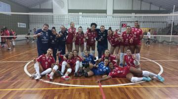 Vôlei feminino de Santos é bicampeão da fase regional dos Jogos da Juventude