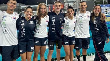 Equipe de natação santista brilha no Troféu Brasil e classifica oito para o Mundial
