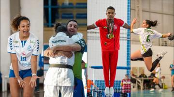 Nova geração do esporte santista brilha com 24 medalhas nos Jogos da Juventude