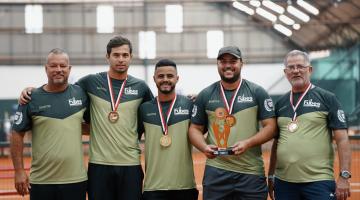Tênis e vôlei de praia garantem mais troféus para Santos nos Jogos Regionais