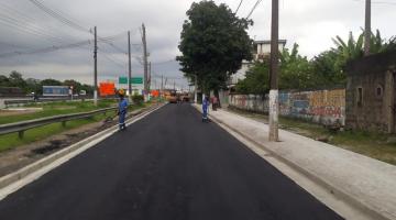 Concluída revitalização de importante via do São Manoel, na Zona Noroeste de Santos