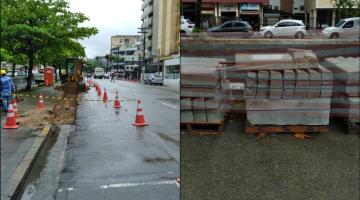 Começam obras de revitalização ao lado do canal 1, em Santos