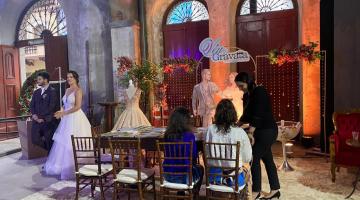 Casa da Frontaria Azulejada, em Santos, reúne indústria do casamento em evento neste final de semana