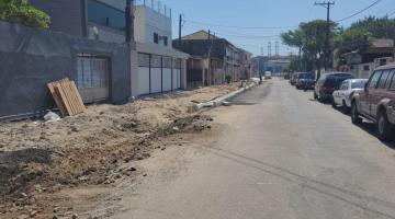 Rua do Estuário, em Santos, terá sistema complementar para melhorar a captação de águas pluviais