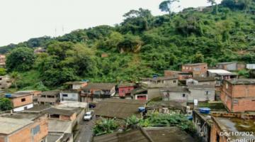 Morro da Caneleira, em Santos, terá obras de drenagem e contenção de encosta