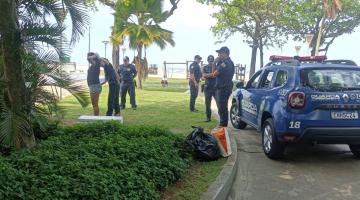Procurada por roubo é presa pela GCM na orla em Santos