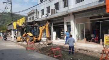 Avançam obras de melhorias em mais quatro ruas da Zona Noroeste de Santos