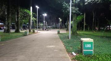 Praça do Sesc, em Santos, já conta com nova iluminação de LED