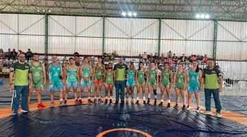 Santos fatura 11 medalhas no wrestling no primeiro dia dos Jogos Abertos do Interior