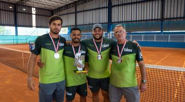 Jogos Abertos: Santos é vice no tênis masculino em sábado de medalhas e classificações