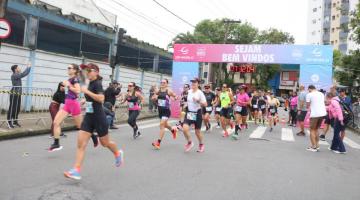 Competição de duatlo reúne pessoas de todas as idades em Santos no domingo 