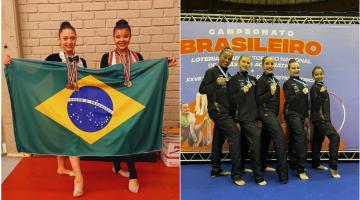 Ginástica Rítmica de Santos se destaca em competições nacionais e internacionais e tem atleta na seleção