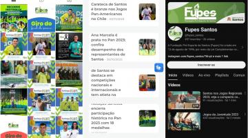 Fupes amplia canais de comunicação para divulgar resultados dos atletas de Santos