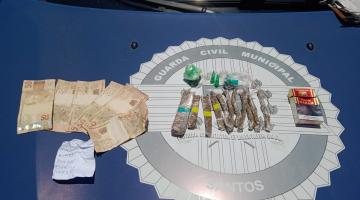 Guarda Municipal de Santos detém homem procurado pela justiça por tráfico de drogas 