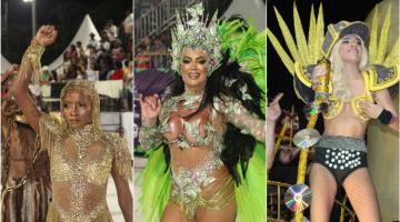 Ritmo, cores e temas diversos marcam primeira noite do Santos Carnaval 2024