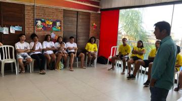 Jovens do ‘Beco Limpo’, em Santos, conscientizam-se sobre a Agenda 2030 e planejam ações sustentáveis 