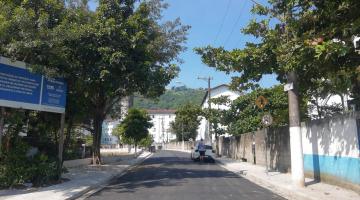 Bairro Saboó, em Santos, tem nona rua com serviços de revitalização finalizados