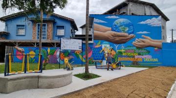 Mais quatro praças na área central de Santos são revitalizadas em março