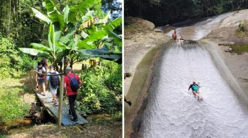 Trilha em Santos garante contato com a Mata Atlântica e educação ambiental para todas as idades