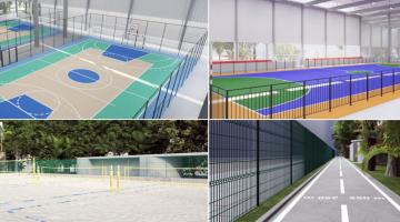 Centro Esportivo Rebouças, em Santos, terá três novas quadras cobertas e mais intervenções