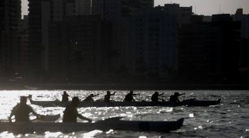 Santos recebe Campeonato Brasileiro de Canoa Havaiana no fim de semana