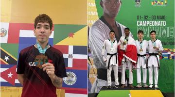 Santista é bronze no Pan Adulto de Taekwondo e está no top 3 do ranking mundial