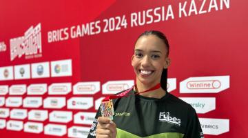 Após título pan-americano, carateca de Santos é ouro em Jogos do Brics na Rússia 
