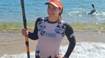 Santista conquista ouro na busca por mais um título brasileiro de canoagem oceânica