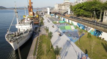 Nova atração turística de Santos, Parque Valongo será inaugurado no dia 5 de julho