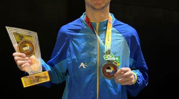 Carateca santista conquista bronze no Pan-Americano Sub-21 e disputará Mundial na Itália
