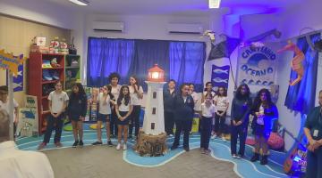 Escola Municipal de Santos reabre dois espaços para preservação dos oceanos