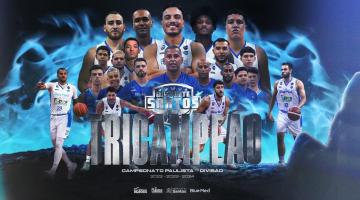Basquete Santos é tricampeão paulista da 1ª Divisão