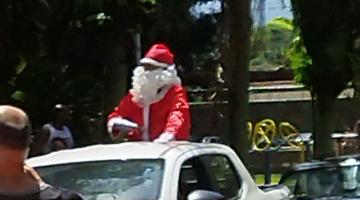 Papai Noel chega ao Jardim Botânico em Santos neste sábado