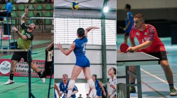 Badminton, tênis de mesa e vôlei de Santos vencem Jogos Abertos no masculino e feminino