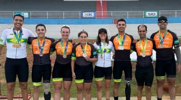 Equipe santista de paraciclismo brilha com 12 medalhas no Brasileiro e na Copa Brasil