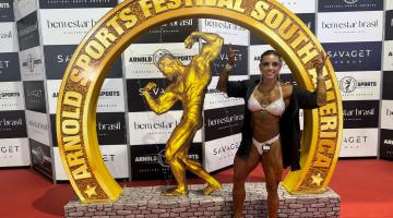 Santista se destaca no maior evento de fisiculturismo da América Latina