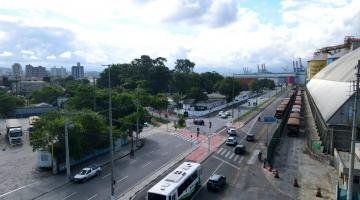 Novo binário: ligação direta entre avenidas já está em funcionamento em Santos