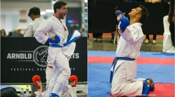 Caratecas de Santos conquistam ouro em maior evento multiesportivo da América do Sul