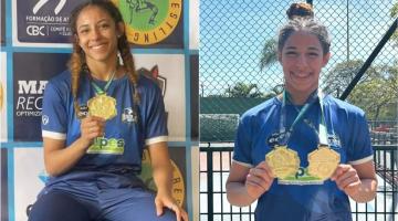 Gêmeas do wrestling santista vencem Brasileiro Sub-17 e se juntam a irmã mais velha para representar o País no Pan