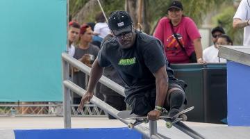 Paraskatista santista é vice-campeão da primeira etapa do STU National 2025, em SC