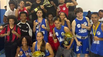 Equipe de Santos leva título do Campeonato Paulista de Boxe Elite