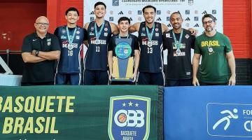 Equipe santista de basquete 3x3 é campeã brasileira sub-21 no RJ
