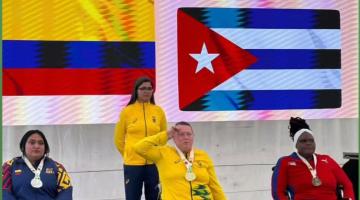Santista Beth Gomes fatura dois ouros em Grand Prix de Atletismo Paralímpico na Colômbia