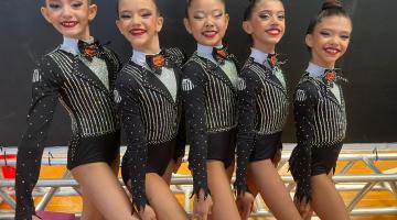 Meninas de Santos brilham, ginástica rítmica vence e tênis é bronze nos Jogos da Juventude